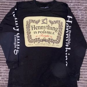 Black cotton long sleeve